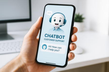 chatbot customer support interface